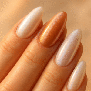Glazed Donut Nails Trend 2025: Iridescent Shine with a Sweet Finish